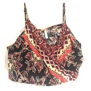 spaghetti strap crop top